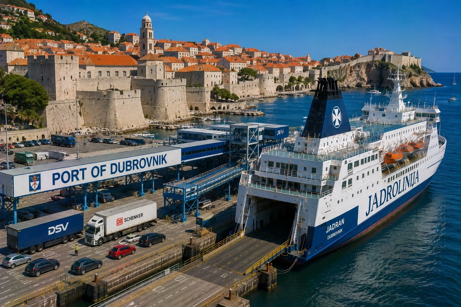 Dubrovnik lautta destination