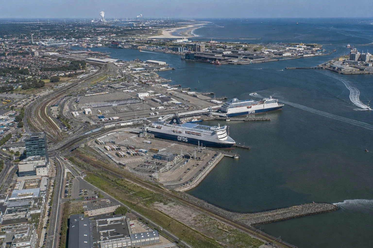 IJmuiden lautta destination