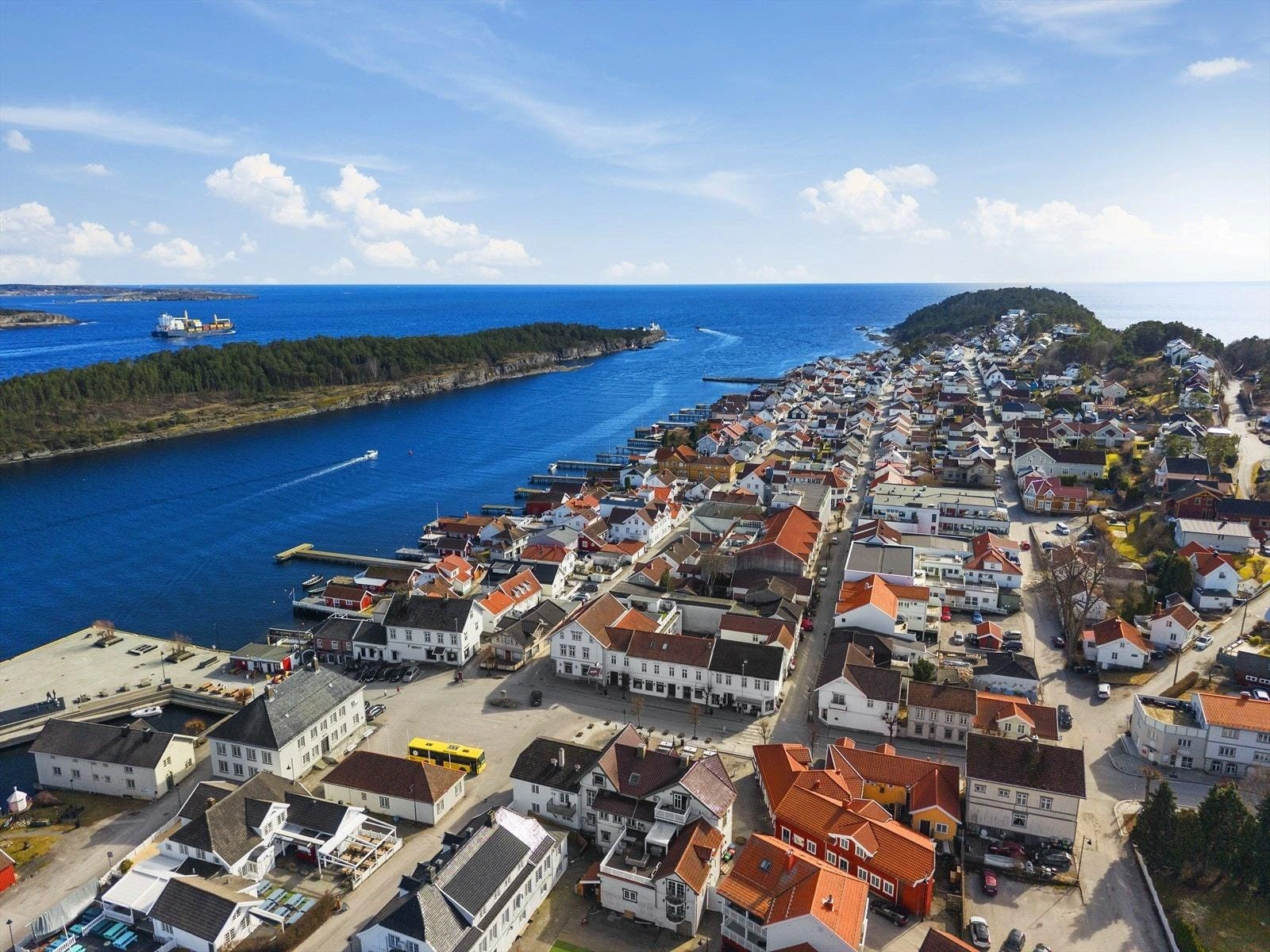 Langesund lautta destination
