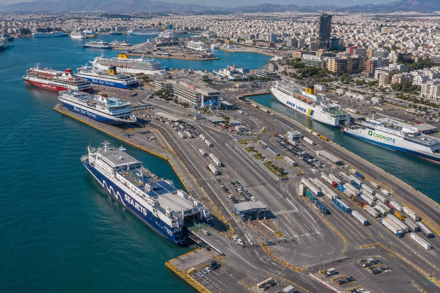 Pireus lautta destination