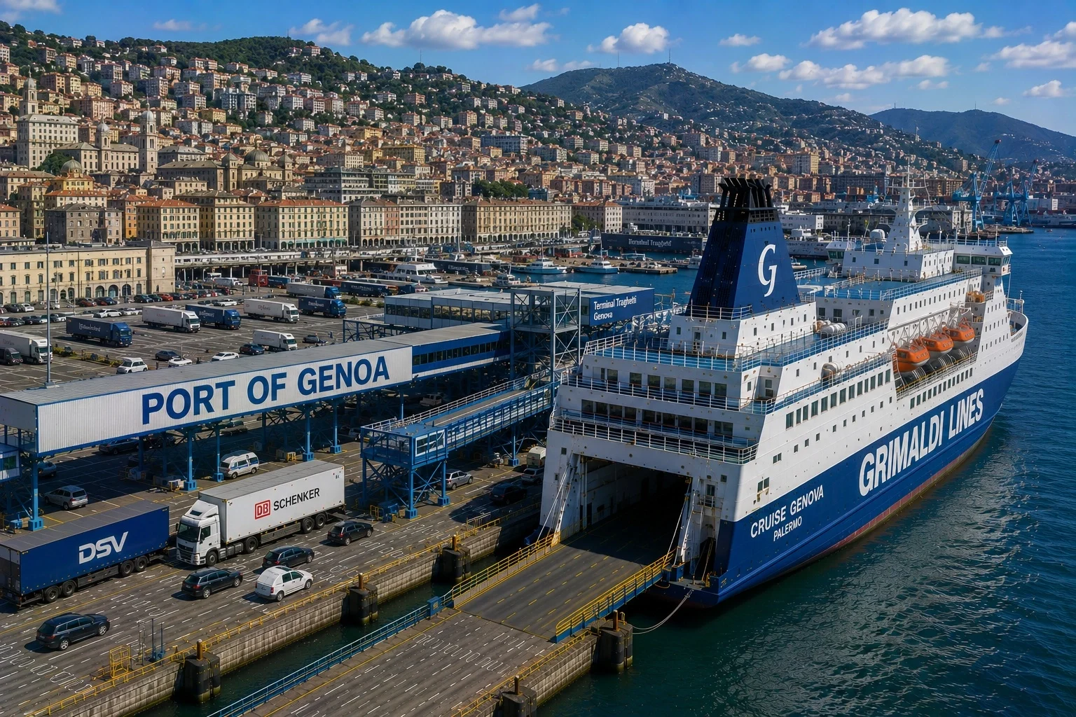 Genova lauttasatama